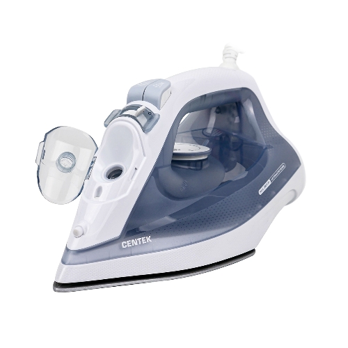 Утюг Centek CT-2308 белый, 2800 Вт, 50 г/мин, 190 г/мин, 300 мл