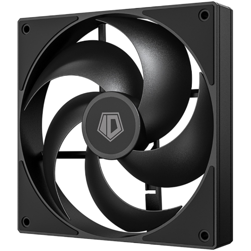 Вентилятор для корпуса ID-Cooling AS-140-K черный, 140 мм, 1800 об/мин, 24.9 дБ, 4 pin