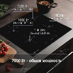Индукционная варочная панель Zigmund & Shtain CI 33.6 B независимая, черный