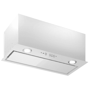 Вытяжка встраиваемая Elikor Cube 60П-1000 белый SM/белый, 59.8 см, 1000 куб. м/ч, 57 дБ