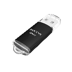 Флешка USB R/W Maxvi MP 64Gb USB 2.0 black, монолит с колпачком, металл + ABS пластик
