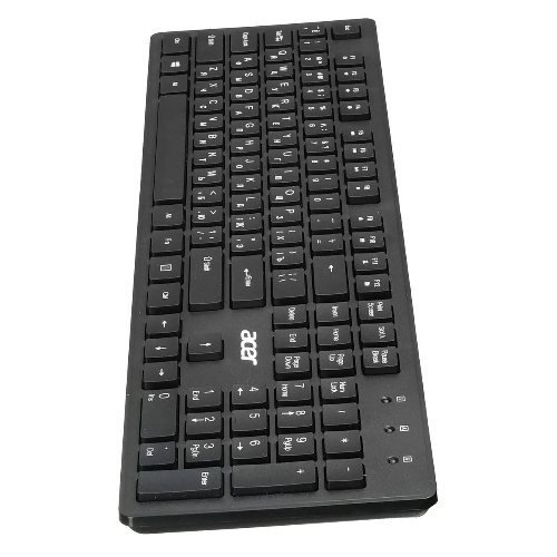 Клавиатура проводная Acer OKW020, USB, черный