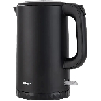 Чайник электрический Centek CT-0020 черный металл 1.7 л, 2200 Вт, бесшовная колба, двойные стенки