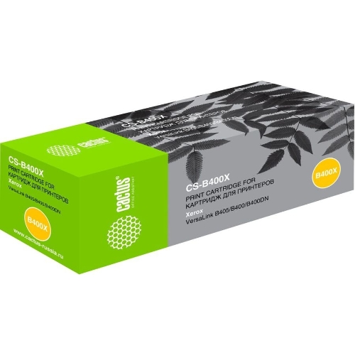 Картридж лазерный Cactus CS-B400X 106R03585 черный (24600 стр.) для Xerox VersaLink B400/405