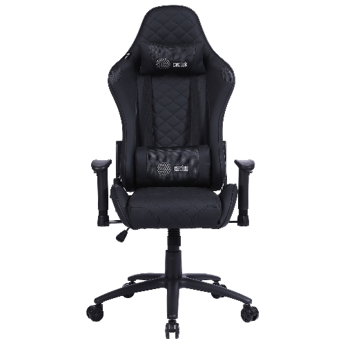 Кресло Cactus CS-CHR-030BL черный, экокожа, подголовник