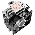 Кулер для процессора ID-COOLING SE-903-XT FRGb черный 92мм алюминий/медь 2200rpm 26db 4-pin 130W 123мм