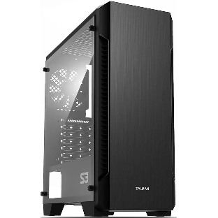 Компьютерный корпус Zalman S3 черный без БП ATX 2x120мм 2xUSB 2.0 1xUSB 3.0 audio bott PSU