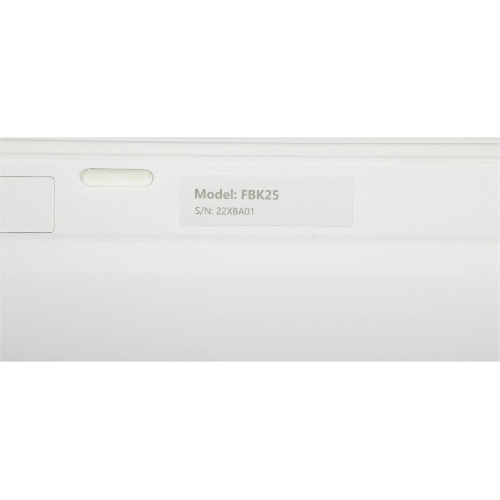 Клавиатура беспроводная A4Tech Fstyler FBK25, USB, Bluetooth/Радиоканал, белый/серый