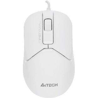 Мышь проводная A4Tech Fstyler FM12S белый, 1200 dpi, USB, кнопки - 3