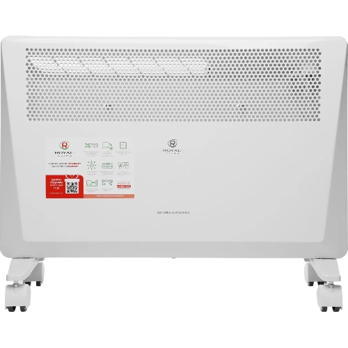 Конвектор Royal Clima Astoria Elettronico REC-AT1500E белый, 1500 Вт, 20 м2, термостат, дисплей