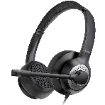 Гарнитура Acer OHW309 чёрный, проводная, USB/mini jack 3.5 мм