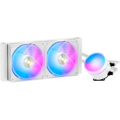 Система охлаждения Ocypus Sigma L24 WH ARGB, 240мм, LCD Pump 2.4