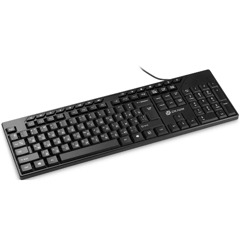 Клавиатура Oklick 125M проводная, USB Type-A, чёрный