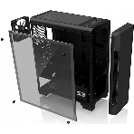 Компьютерный корпус MidiTower Zalman S3 TEMPERED GLASS WINDOW black
