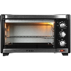 Мини-печь Hyundai MIO-HY091 20 л, 1380 Вт, черный