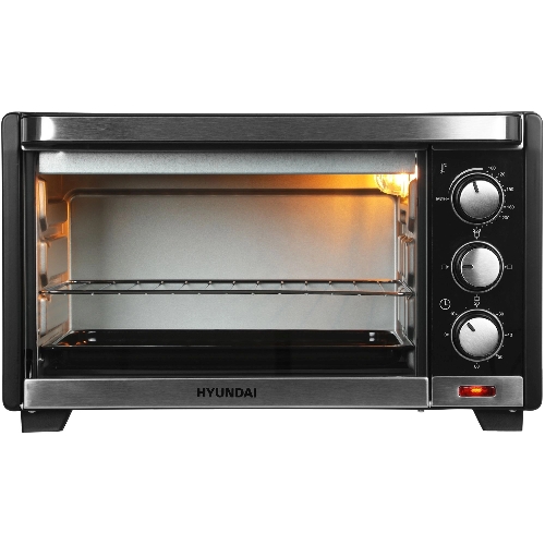 Мини-печь Hyundai MIO-HY091 20 л, 1380 Вт, черный