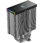 Кулер для процессора DEEPCOOL AK500S DIGITAL SE LGA20XX/1700/1200/115X/AM5/AM4 (12шт/кор, TDP 240W, PWM, Fan 120мм, 5 тепл. трубок, Copper Base, черный) RET (R-AK500S-BKADMN-GJD)