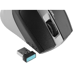 Мышь беспроводная A4Tech Fstyler FG35 серый/черный, 2000 dpi, радиоканал, USB, кнопки - 6