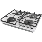 Газовая варочная панель Gorenje GT642AXW, 4 конфорки, закаленное стекло, белый