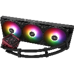 Водяное охлаждение для процессора Water Cooling System Thermalright Frozen Warframe 360 Ultra черный Argb (360мм, черный, ARGb/Fans: 3x120мм, 70.84CFM, 22.1dBA, 2000RPM/Pump height 60мм, 23dBA, 3000RPM, Rad thickness 27mm/S: 1200, 1700, 1851, 2011, 2066, 115X, AM5, AM4)