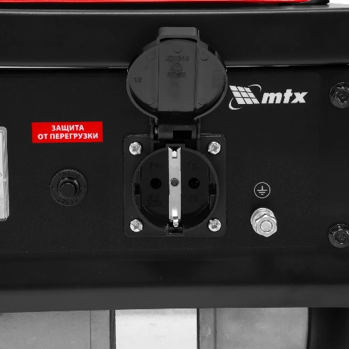 Генератор бензиновый MTX RS-1500, 1,1 кВт, 230В, ручной стартер