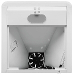 Вытяжка каминная Elikor Сатурн 50П-180-В1Л белый, 50 см, 180 м/ч, 48 дБ