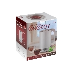 Чайник электрический Energy E-218 белый, диск 1.7 л