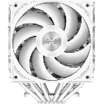 Кулер для процессора PCCooler RZ620 WH (260W, 4-pin PWM, 158мм, Al/Cu, 6x6мм, 2x120мм, 86.73CFM, 32dBA, 1800RPM, S: 1851/1700/1200/115X, AM5/AM4, белый)