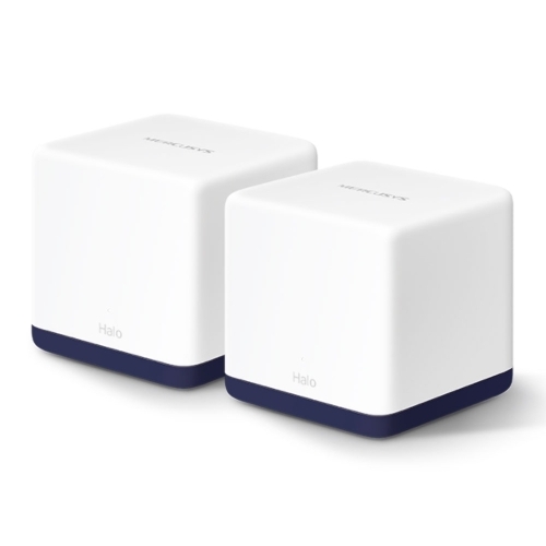 Система Mercusys MESH AC1900 Whole Home Mesh Wi-Fi System, 3× Internal Antennas, 3×Gb ports (WAN/LAN) (2-pack)