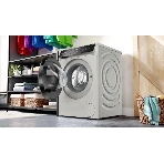 Стиральная машина Bosch Serie 8 WGb2440XME серебро, загрузка фронтальная 9 кг, 1400 об/мин., класс: А+++