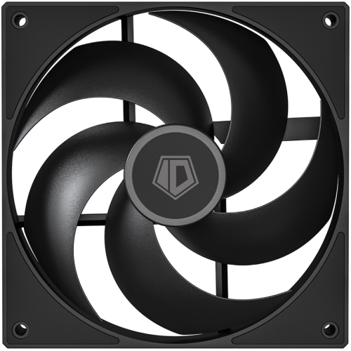 Вентилятор для корпуса ID-Cooling AS-140-K черный, 140 мм, 1800 об/мин, 24.9 дБ, 4 pin