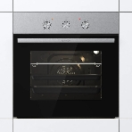 Встраиваемый духовой шкаф электрический Gorenje BO6727E03NX, черный/серебристый