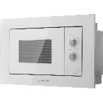 Микроволновая печь встраиваемая Maunfeld MBMO.20.1PGW белый, 20 л, 800 Вт, переключатели - поворотный механизм