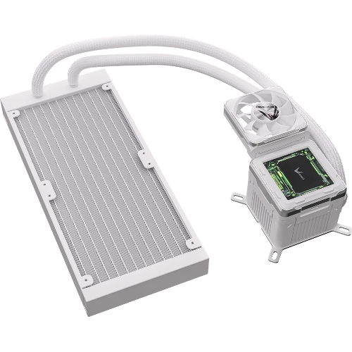 Система жидкостного охлаждения Formula V Line Cryo Wing Digi 240 WH, 240мм, LCD 2.73