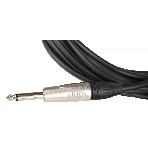 Кабель гитарный FORCE FGC-09/61/4" TS Jack - 1/4" TS Jack, высококачественный, малошумящий с проводниками из безкислородной меди OFC, диаметр 6 мм, профессиональные металлические разъемы, длина 6 м