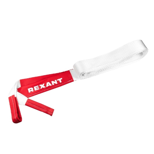 Трос динамический (стропа) Rexant 5т, 6м, белый, в чехле