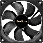 Вентилятор для корпуса ExeGate ExtraSilent ES12025S3P черный, 120 мм, 1300 об/мин, 22 дБ, 3 pin