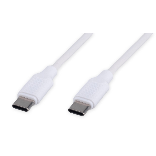 Кабель USB2.0 Cablexpert CC-USB2-CMCM-60-1.8M-W, Type-C/Type-C, 3A, 60Вт, PD/QC3.0, медь, 1.8м, белый, пакет