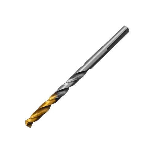 Сверло спиральное по металлу Denzel 5,5 x 93мм, Р6М5, Golden Tip