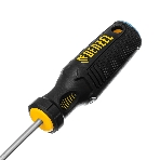 Отвертка Denzel SL4х100 мм, S2, 3к рукоятка