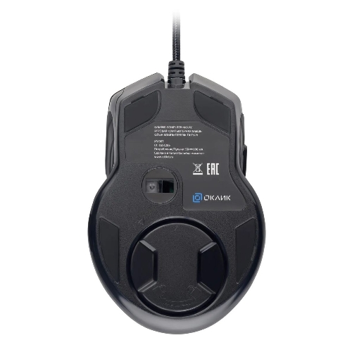 Мышь проводная GMNG XM007 черный/красный, 10000 dpi, USB, кнопки - 7