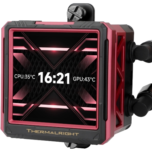 Водяное охлаждение для процессора Water Cooling System Thermalright Frozen Warframe 360 Ultra черный Argb (360мм, черный, ARGb/Fans: 3x120мм, 70.84CFM, 22.1dBA, 2000RPM/Pump height 60мм, 23dBA, 3000RPM, Rad thickness 27mm/S: 1200, 1700, 1851, 2011, 2066, 115X, AM5, AM4)