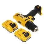 Дрель-шуруповерт DeWalt DCD710D2-QW, 10,8 В, 2 Ач, 24 Нм, щеточный