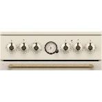 Плита электрическая Gorenje GECS5B70CLI бежевый, конфорок 4 электрических, духовка 70 л, 50 см x 85 см x 59.4 см