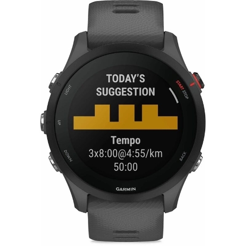 Смарт-часы Garmin Forerunner 255 темно-серый 45,6мм