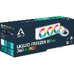 Система жидкостного охлаждения Arctic Cooling Liquid Freezer III Pro 360 ARGB Whte ACFRE00188A белый 120мм алюминий+медь 2500rpm 31db 4-pin
