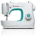 Швейная машина Singer M3305 белый, электромеханическая, вертикальный качающийся, 23 операции, автоматическая петля