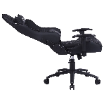 Кресло Cactus CS-CHR-030BL черный, экокожа, подголовник