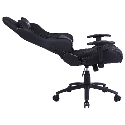 Кресло Cactus CS-CHR-030BL черный, экокожа, подголовник