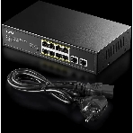 Коммутатор Cudy FS1010PG (L2) 8x100Мбит/с 2x1Гбит/с 8PoE+ 120W неуправляемый